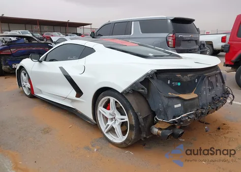 2021 Chevrolet Corvette Stingray Rwd 1Lt from USA, damaged, VIN 1G1YA2D45M5122797